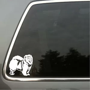 Chow Chow Dog vinyl decal,puffy-lion,Songshi Quan,akc,puppy,sm