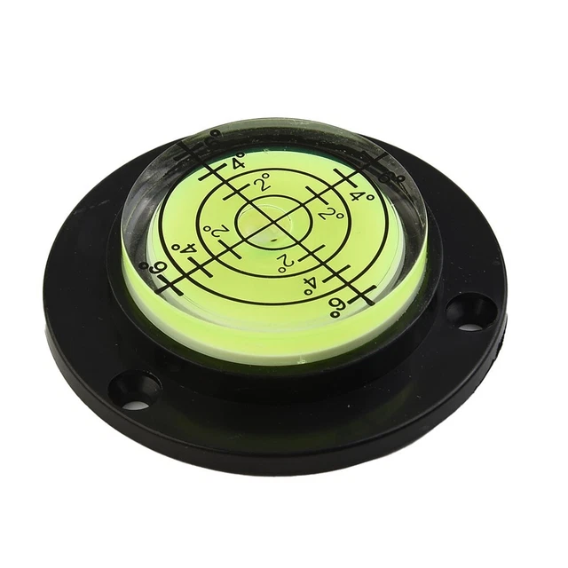1 Pc 50mm-Round Shape Leveller Bubble Spirit Level, For-Universal Level Viewing