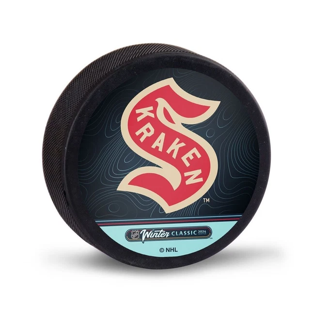 2024 WINTER CLASSIC Seattle Kraken Puck 14.99 PicClick