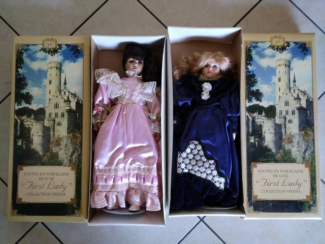 Poupée en Porcelaine de Luxe First Lady occasion