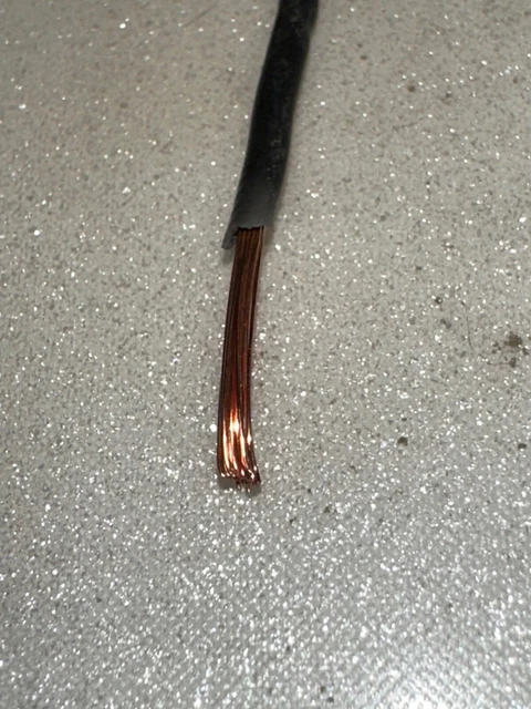 Câble Automobile FLRY Noir 0,75mm² 10m - Câble Toronné Cuivre, Flexible, Pour Véhicule