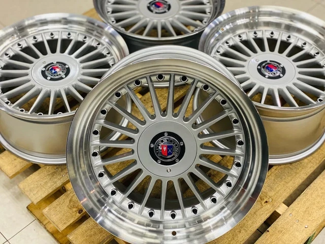 NEW 18 INCH 5x112 ALPINA Style stance deep dish SILVER wheels for MB BMW  AUDI £749.00 - PicClick UK