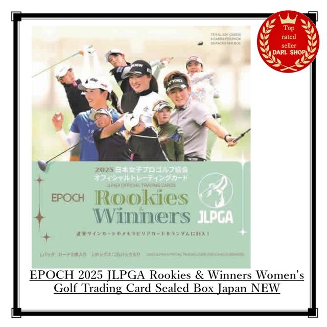 2025 JLPGAトレカ ROOKIES ＆ WINNERS 1ボックス ② 2025 JLPGAトレカ