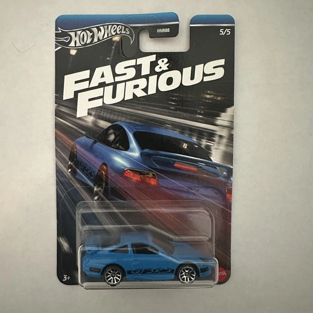 Hot Wheels 2024 Fast & Furious Porsche 911 GT3 RS – Scala 1:64 – Esclusiva Walmart – Blu – Silver Label