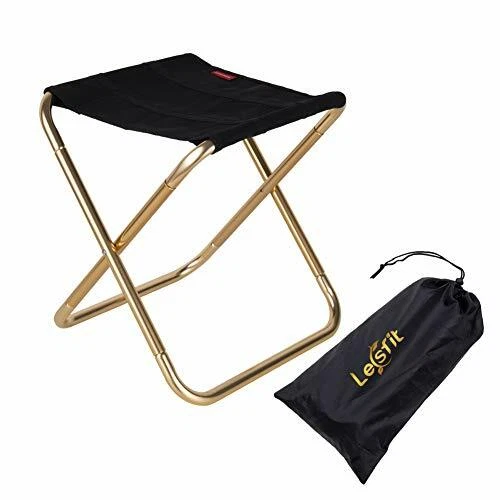Portable Folding Stool Outdoor Fold Up Lightweight Camp Aluminium Stools Seat F