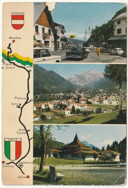 Strada Di Monte Croce Carnico - Udine - Paluzza - Arta - Passo M. Croce -92282-