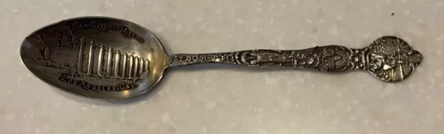 Joseph Mayer & Bros. Sterling San Gabriel Mission California Souvenir Spoon