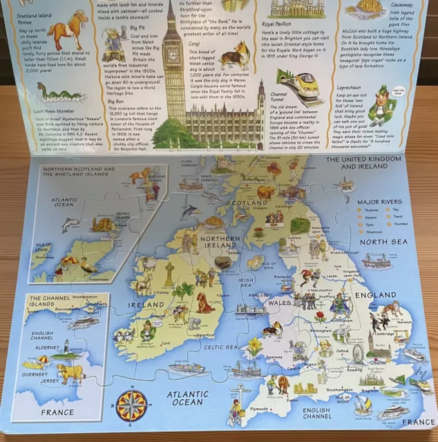 The Fun World Atlas -5 Educational Interactive Maps In Jigsaw Puzzle Puzzle Form 2