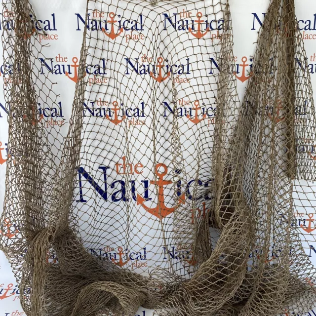 OLD VINTAGE FISHING Net - 10'x10' - Authentic Netting - Real