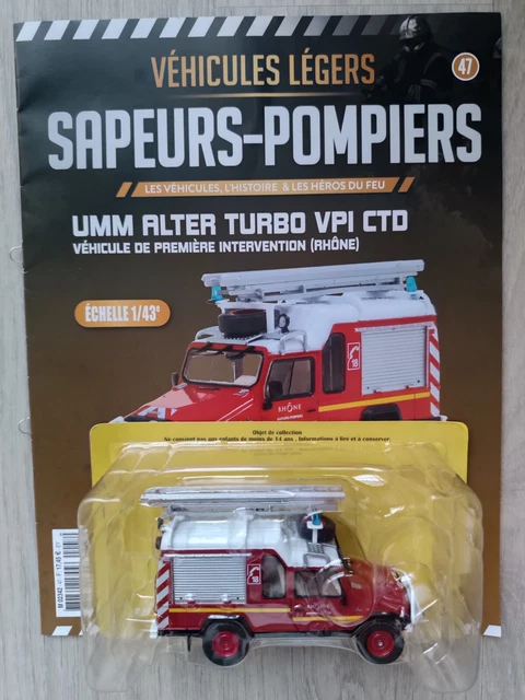 Fire Truck UMM ALTER 4x4 1/43 new in box diecast model camion de pompier Fire Truck UMM ALTER 4x4 1/43 new in box diecast model camion de pompier