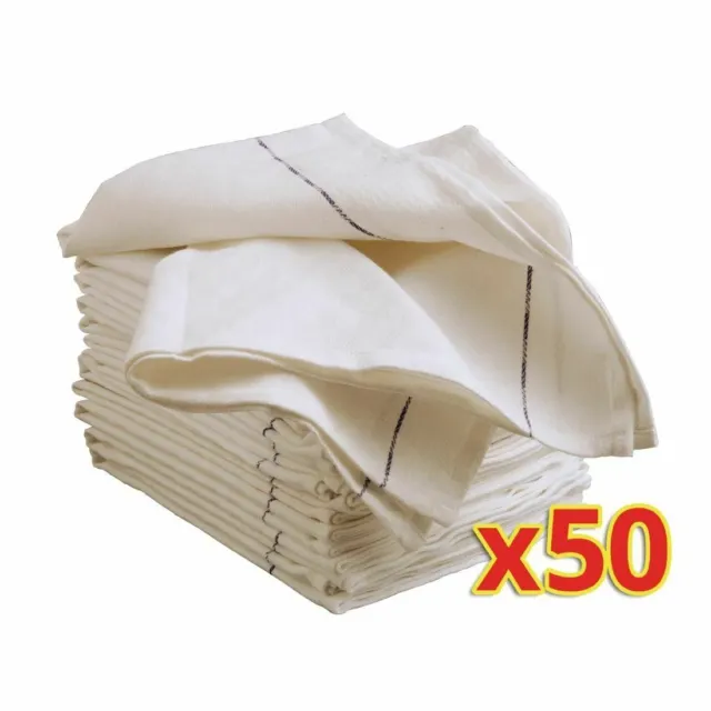 Waiting Cloths in 100% Cotton - 711 x 457 mm - 28" x 18" - 50 pc