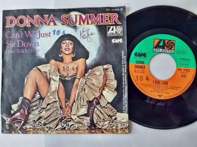 Donna Summer - I feel love 7'' Vinyl Germany