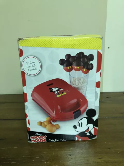 Disney DCM-8 Mickey Cake Pop Maker Mini, Red