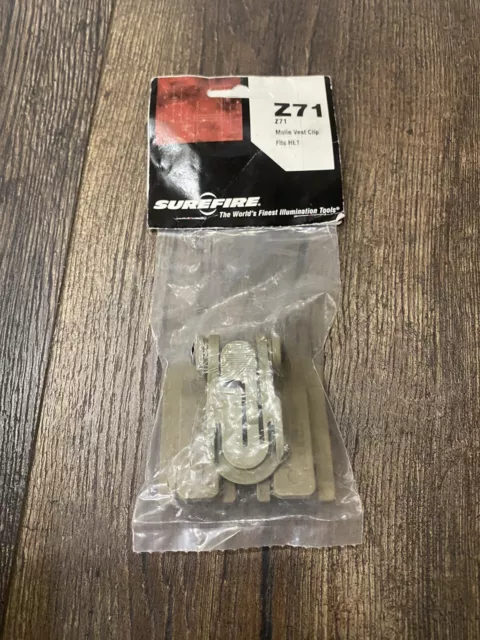 Original SureFire Z71 Molle Vest Clip (for use with HL1 Lights) NEW in PACKAGE