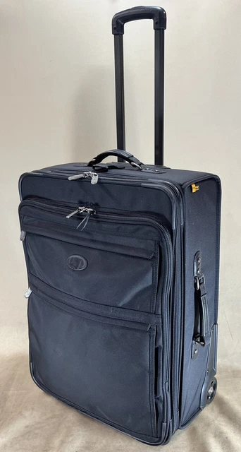 Kirkland Signature Black 26” Upright Expandable Wheeled Large Trip Suitcase 2