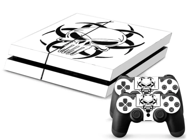 Sony PS4 Playstation 4 Skin Design autocollant film de protection - Console-Experts Skull