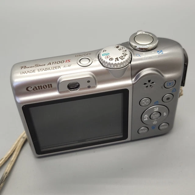 Canon PowerShot A1100 IS 12,1 megapixel fotocamera digitale compatta argento testato 2