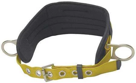 WERNER M210005 Body Belt, Includes Padding: Yes 2 D-Rings, Size 2XL