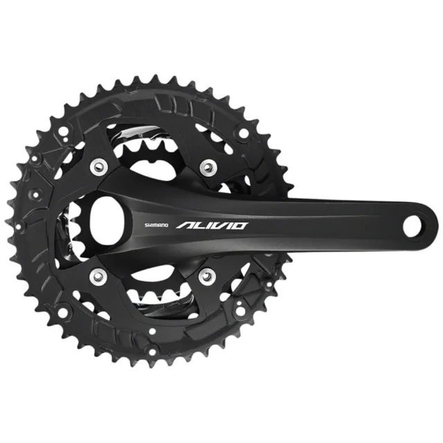 Shimano Alivio FC-T4060 Crankset 175mm 9-Speed 44/32/22t 104/64 BCD