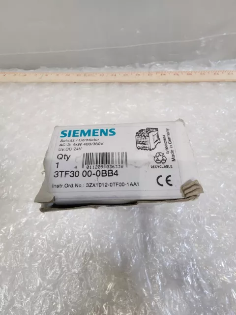 Siemens 3Tf30 00-0Bb4 Motor Starter