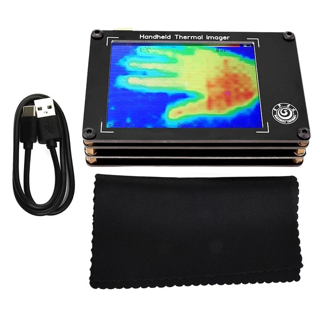 Parti 3.7V1500mAh termocamera ispezione strumento temperatura USB C