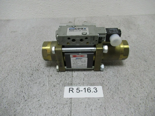 COAX 5-VMK20 NC Emulsione 0-16 Bar G=11/4" Valvola 24VDC COAX 5225187 inutilizzata