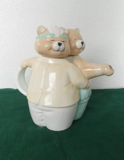 Teekanne Keramik Applause dancing bears Tanzende Bären 1 liter