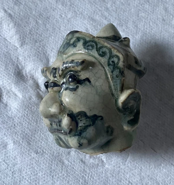 Antique Porcelain Head From Thailand