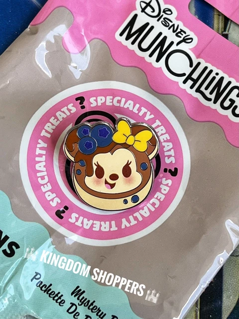 2023 Disney Parks Munchlings 2 Fruity Finds Minnie Mouse Blueberry Pancake Pin