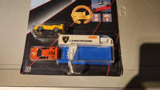 Matchbox  Superfast Minis MD200 Nos Sealed Lamborghini Countach With Launcher