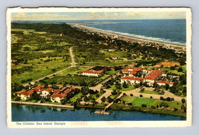 Sea Island GA-Georgia, The Cloister, Hotel Apartments, Vintage Postcard