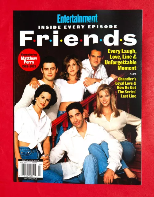 ENTERTAINMENT WEEKLY INSIDE Every Episode FRIENDS 2024 Matthew Perry