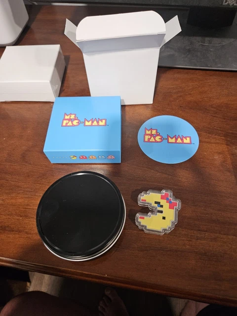 2022 Niue Colorized Proof Ms. Pac Man1 troy oz .999 Fine Silver Mintage of 1000