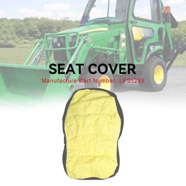18" Compact Utility Tractor Seat Cover LP95233 Fit John Deere Large F3