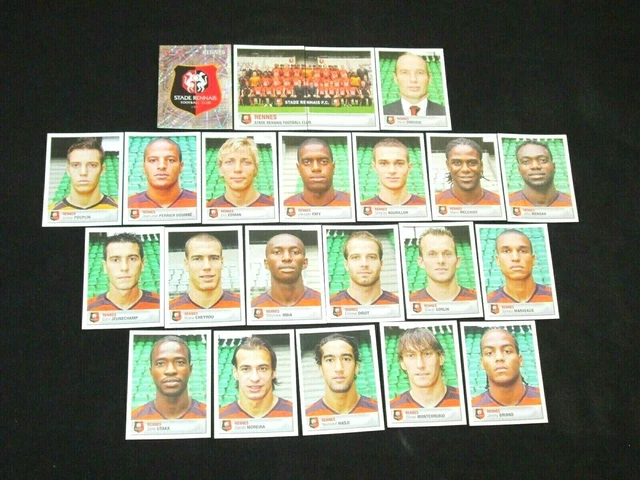 POSTER )) équipe STADE RENNAIS & OGCN NICE 1986 | eBay