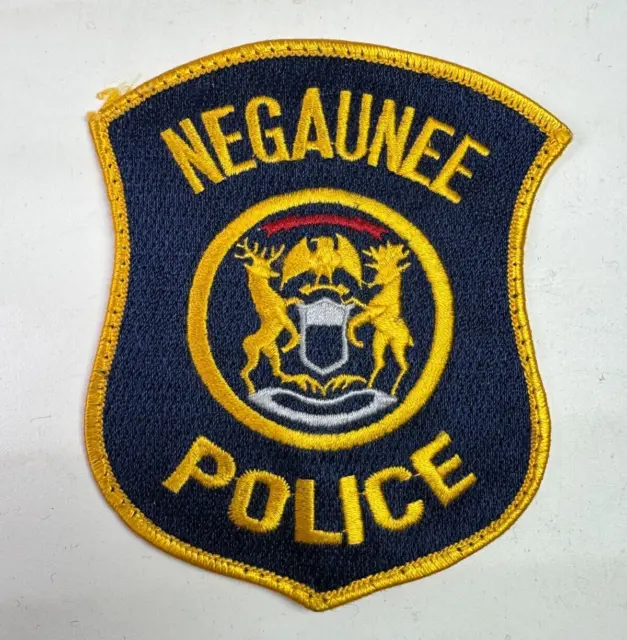 Negaunee Police Michigan MI Patch G8