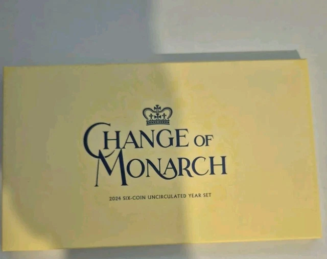 AUSTRALIA 2024 CHANGE of Monarch Uncirculated Six Coin Year Set 35.00