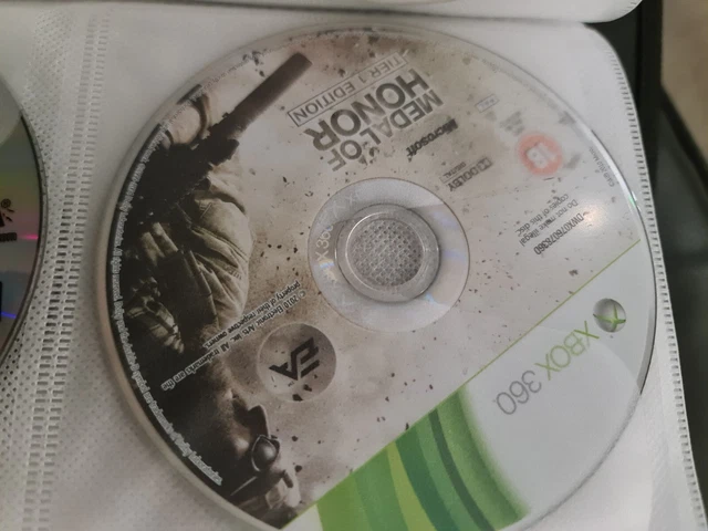 xbox 360 LLL video game medal of honor