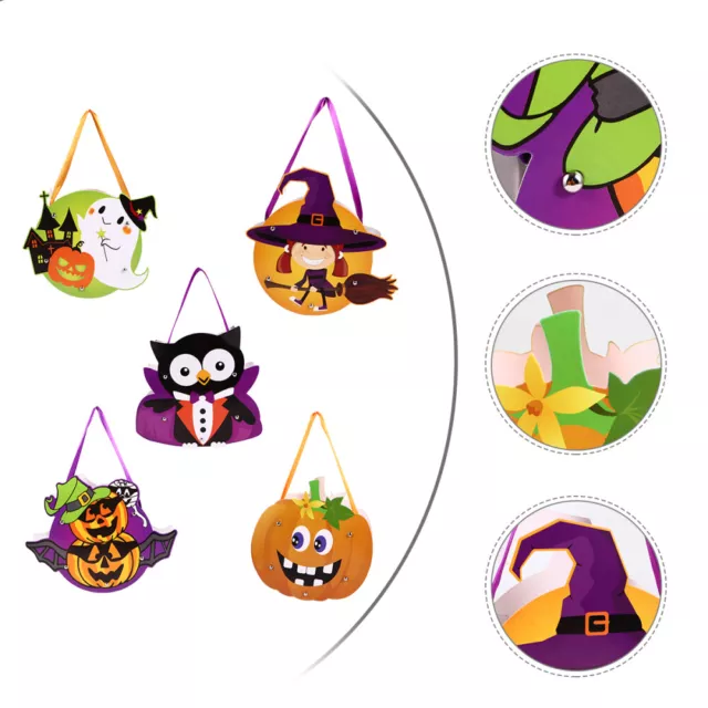 5pcs Cartoon Candy Hand Basket Party Bags