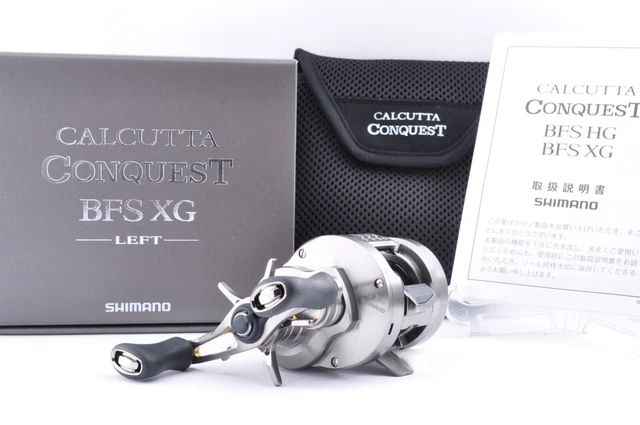 SHIMANO CALCUTTA CONQUEST BFS HG-L 03676 Left-Handed Reel w