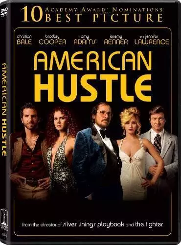 American Hustle (+UltraViolet Digital Copy) - DVD - GOOD