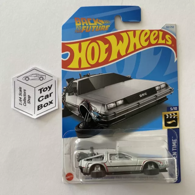 2024 HOT WHEELS #60 - DeLorean Time Machine Hover Mode (Back To The Future) B00