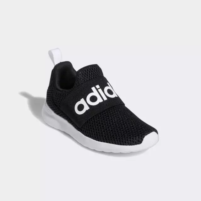 Adidas Lite Racer Adapt 4.0 Black White Toddler Baby Casual Shoes Size 4K GW2778