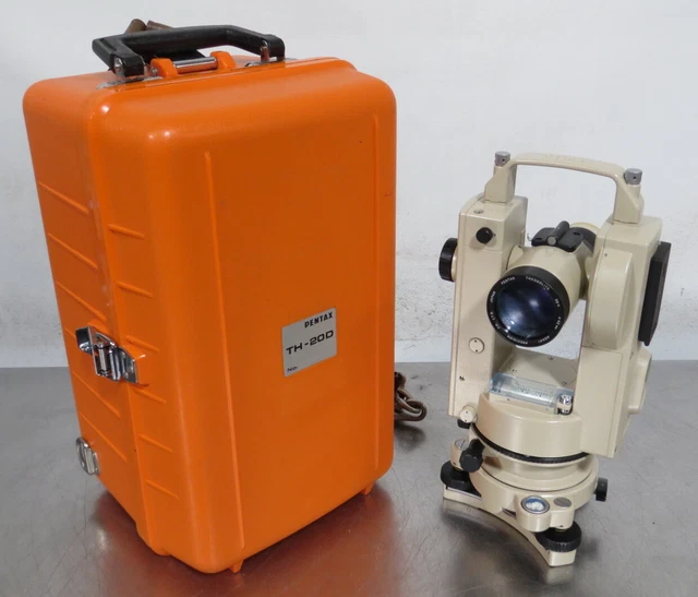 T188012 Pentax TH-20D Transit Theodolite w/ Carrying Case