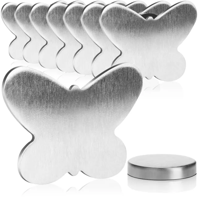 8x Tischdeckenbeschwerer - Tischtuchgewichte aus Edelstahl - magnetische