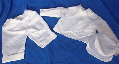 Taufanzug ragazzo bianco crema o. M 3 pezzi cravatta BERRETTO fisso Tuta Bambino Matrimonio