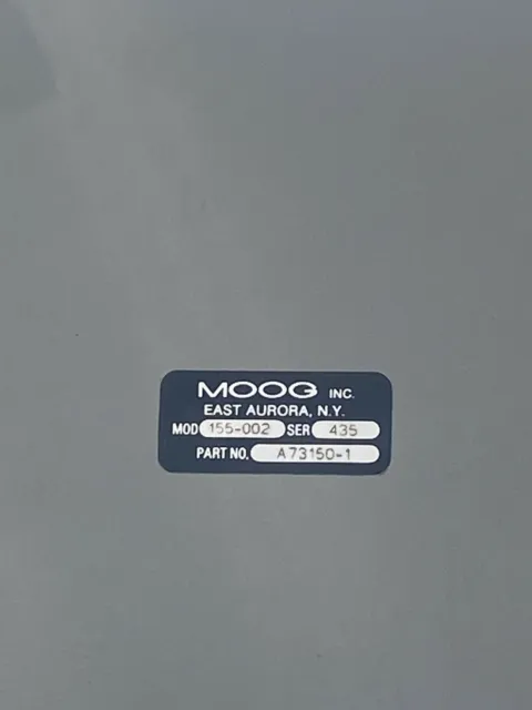 MOOG 155-002   Controller Electric Motion Controls Division Servo Controller 3