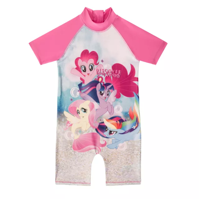 My Little Pony Girls Swim Surf Suit Kids Toddler Pinkie Pie OFFICIAL Gift