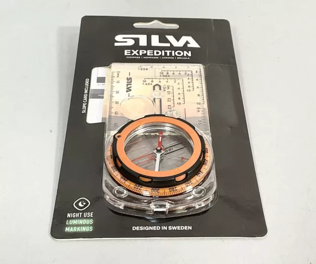 Silva Expedition Compass RRP £49.99 CLEARANCE STOCK RED X'D