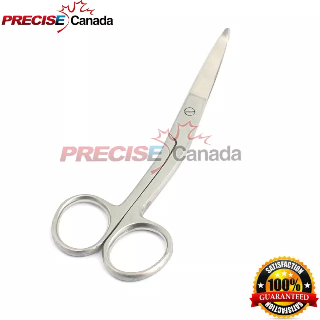 Knowles Bandage Scissors, Angled Shank, 5.5" Stainless Steel